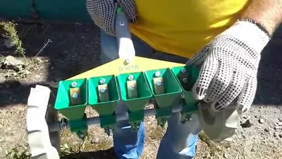 Ручная сеялка (сажалка) SADOVOD для семян овощей (морковь, броколи, салат и  т.д) (ID#1985358155), цена: 1900 ₴, купить на Prom.ua