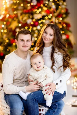 Новогодние образы для семейной фотосессии
