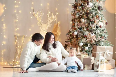 Новогодняя фотосессия в стиле загородного дома. Tatyana Nadezhdina Family  photographer