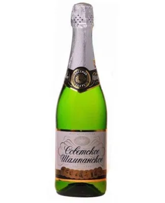 Купить шампанское Советское шампанское полусухое 12,5% (0,75L) в Алматы за  тенге, заказать с быстрой доставкой по городу