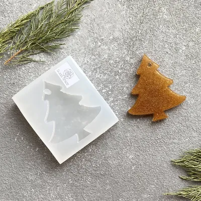 Силиконовая форма для рождественской елки «сделай сам», 10-25 см |  AliExpress
