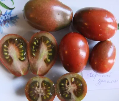 Семена АЭЛИТА Томат \"Уголек\" - «🖤Чёрный помидор. Вкус. Выращивание  🚩Особенности сорта 💧Устойчивость к неблагоприятным условиям» | отзывы