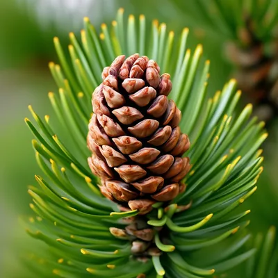 Сосна кедровая корейская Сосна корейская Кедр корейский Pinus koraiensis -  купить декоративные и хвойные растения с доставкой по Украине в магазине  Добродар