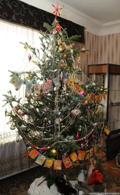 Советская рождественская елка Стоковое Изображение - изображение  насчитывающей картина, украшение: 57498263