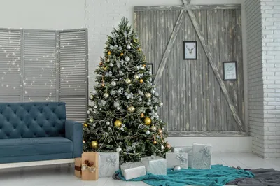 Мастер-класс от декоратора: как украсить елку на новый год - YouTube