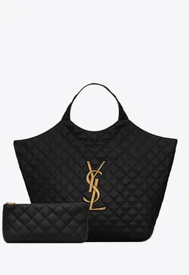 Хозяйственная сумка Ив Сен Лоран ICARE maxi shopping bag in quilted  lambskin Saint Laurent 327361485