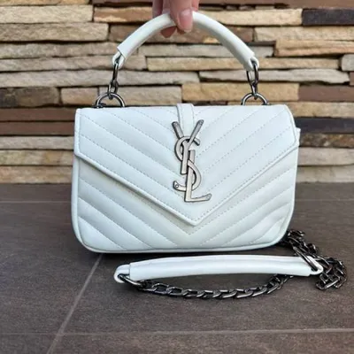 Yves Saint Laurent Кожаная сумка Icare Maxi 39x37 см