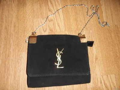 Сумка Yves Saint Laurent серая, - купить за 33240 ₽ | SFS
