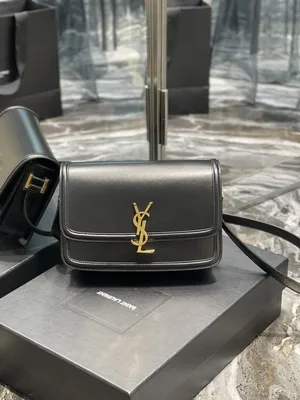 Сумка Rue De Solferino 23см, натуральная кожа Yves Saint Laurent купить за  10665 грн в магазине UKRFashion. Товары бренда Yves Saint Laurent. Лучшее  качество
