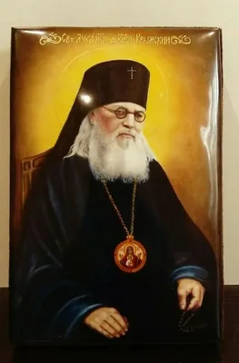Икона святитель Лука Симферопольский, архиепископ Крымский, 21х29см