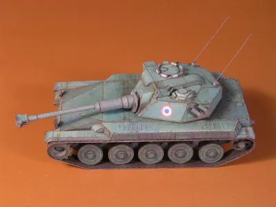 Журнал Макет танка - 018 - Танк ELC AMX :: Бумажные модели бесплатно, без  регистрации и смс