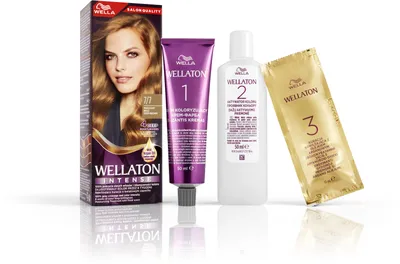 Стойкая крем-краска для волос Wella Color Perfect - «Стойкое равномерное  окрашивание, хорошо закрашивает седые волосы. Оттенок 4/0 Тёмный шатен.» |  отзывы