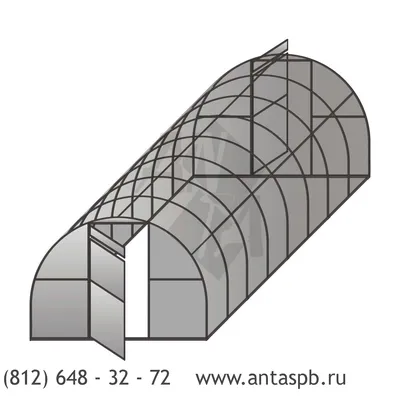 Теплицы из сотового поликарбоната (id 97636278)