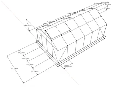 Теплица своими руками - из поликарбоната, чертежи, фото