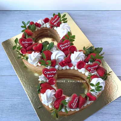 Купить Бенто торт 8 Марта • Teabakery – доставка Москва и МО