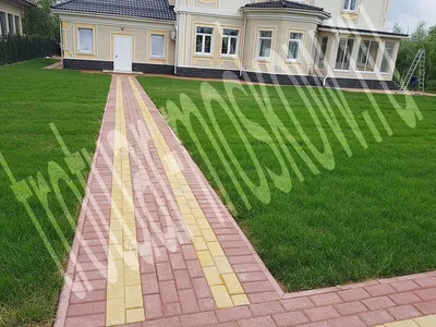 Дорожка из тротуарной плитки на даче: как уложить своими руками | Дизайн  участка (Огород.ru)