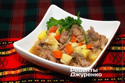 Тушеная картошка с мясом - рецепт автора Инна Галкина