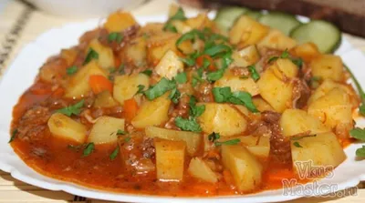 Картошка с тушёнкой - рецепт с фотографиями - Patee. Рецепты