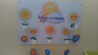Уголок настроения в группе детского сада