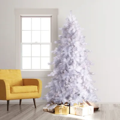 Как правильно украсить белую елку. Идеи создания уникального стиля