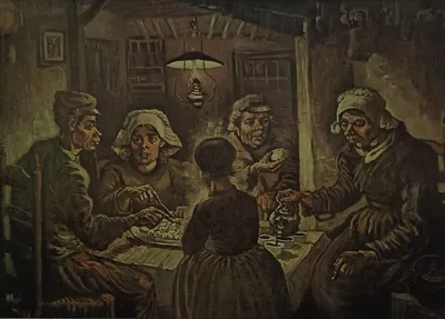 ЕДОКИ КАРТОФЕЛЯ | ИСКУССТВО ГЛАЗАМИ ХУДОЖНИКА | Дзен