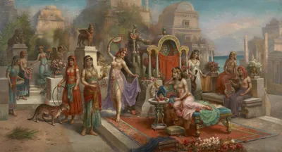 Файл:Waldeck Hängende Gärten der Semiramis.jpg — Википедия