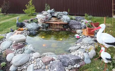 Водоемы и водопады - Услуги - Водоемы и водопады - Ландшафтный дизайн  «GreenMaster» Крым, Севастополь