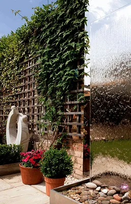 22 Amazing Fairy Garden Ideas One Should Know | Водопад на заднем дворе,  Характеристики воды на улице, Садовый водопад