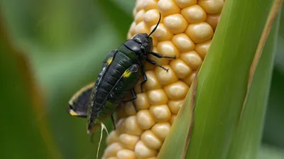 Вредитель Кукурузы. Фото насекомого от КФХ ЭкоБот