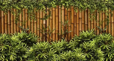 Бамбуковый забор 250х170 см