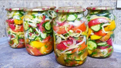 Заготовки овощи на зиму - 1341 рецепт - 1000.menu