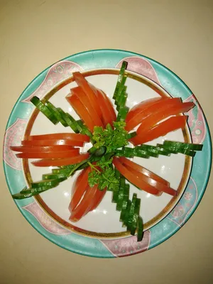Закуска \"Тюльпаны” из овощей на 8 марта! | Еда от ШефМаркет | Дзен