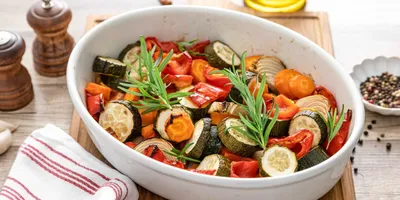 Лучший рецепт запечённых овощей 🍆🍅