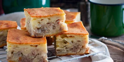 Запеканка с фаршем и овощами, пошаговый рецепт на 392 ккал, фото,  ингредиенты - Анна