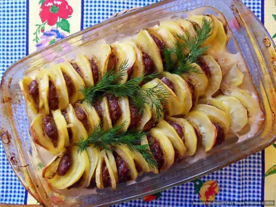 Картофельная запеканка с фаршем пошаговый рецепт с фото