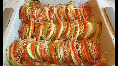 Овощная Запеканка с Мясом / Meat with Vegetables / Запеченные Овощи / Блюдо  на Обед - YouTube