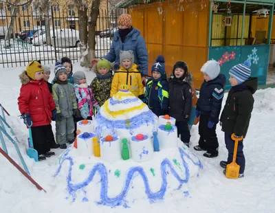 Зимние тематические прогулки для детей 2-3 лет