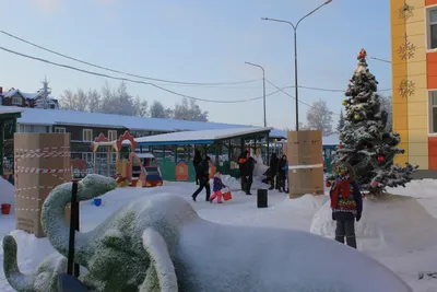 21.02.2020 г. — Зимние постройки для малышей — МДОУ \"Детский сад №1  \"Теремок\"