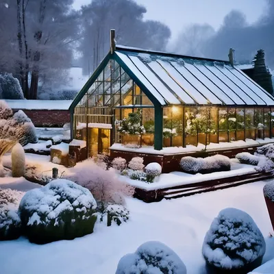 Отопление теплиц, оранжерей и зимних садов | Малые архитектурные формы |  Журнал «Дом и сад»