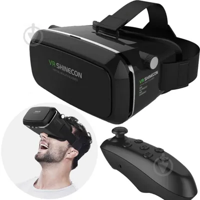 ᐉ Очки виртуальной реальности с пультом управления для телефона шлем 3d VR  Shinecon V2 pro с Джойстиком Bluetooth • Купить в Киеве, Украине • Лучшая  цена в Эпицентр К