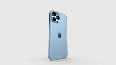 Apple iPhone 14 Plus Purple 3D model - Download Electronics on 3DModels.org