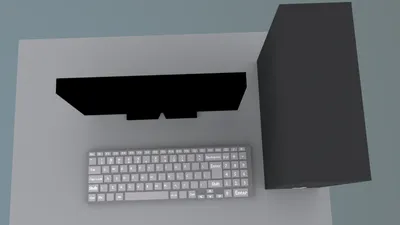 Портативный компьютер с подсветкой на темном фоне 3d иллюстрации | Премиум  Фото