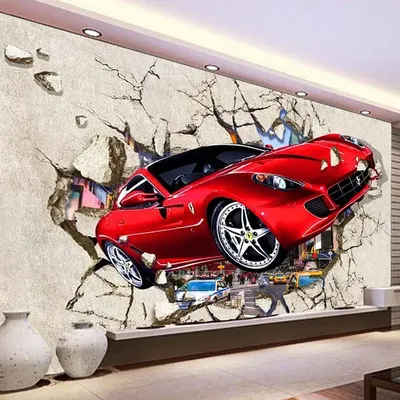 Фото обои авто 3D 368x254 см Спортивные машины (11394P8)+клей  (ID#743997190), цена: 1200 ₴, купить на Prom.ua