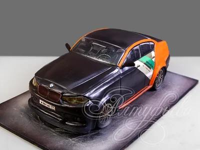 3D торт машина БМВ Х6 29073120 с мастикой стоимостью 21 300 рублей - торты  на заказ ПРЕМИУМ-класса от КП «Алтуфьево»