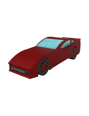 Кровать машина Romeo 3D Police купить в Екатеринбурге по низкой цене