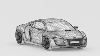 3D кровать машина EVO БМВ