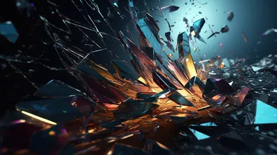 абстрактные 3d обои с разбитым дизайном, 3 этаж, 3д стена, 3д комната фон  картинки и Фото для бесплатной загрузки