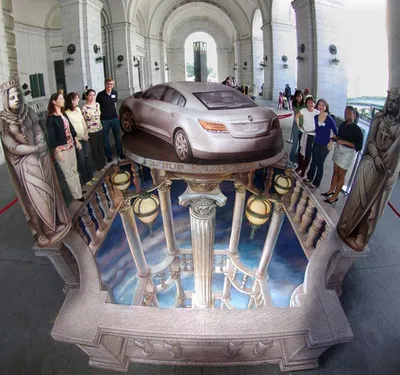 3D искусство на улице » BigPicture.ru