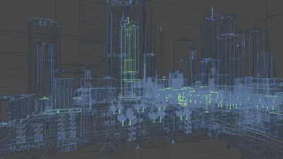 3d иллюстрация дождливой городской улицы с домами деревьями кустами и  большими лужами на дороге, пригород, городской дом, коттеджный дом фон  картинки и Фото для бесплатной загрузки