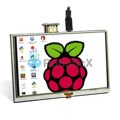 Цветной сенсорный HDMI-дисплей для Raspberry Pi 800×480 / 5” / Купить в  Москве и СПБ с доставкой по России / Амперка